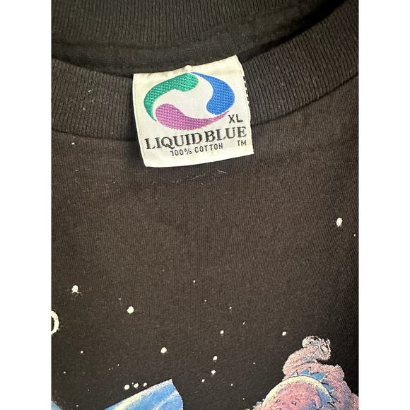 Grateful Dead All Over Print 1995 Vintage T-shirt Reprint Liquid Blue Tag - Picture 7 of 7